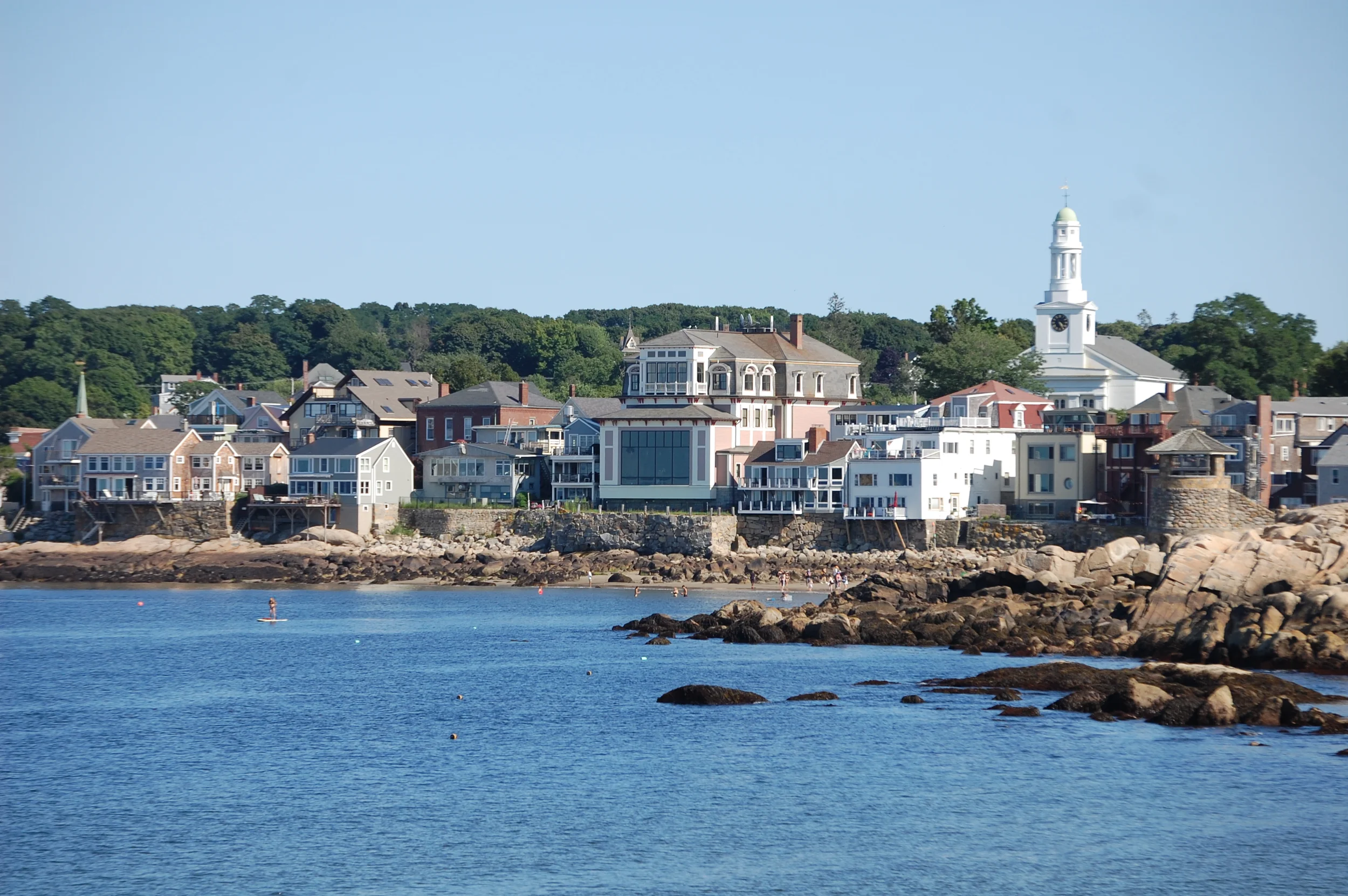 View of Rockport from Water